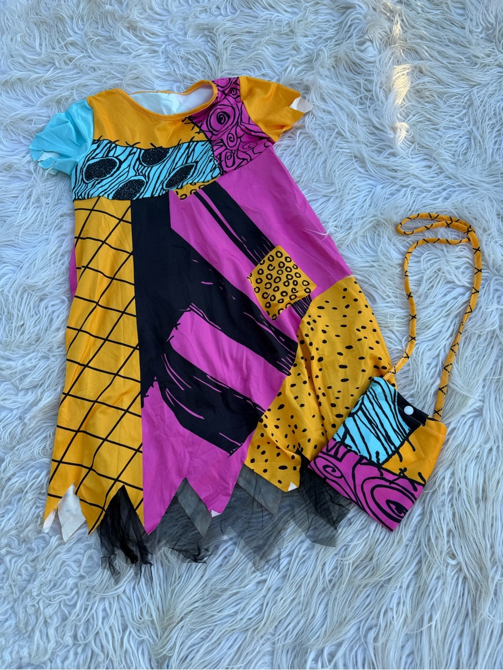 Girls NBC Sally costume (B8)